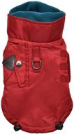 puppia tomas winter vest red logo