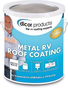 img 1 attached to Dicor Corporation RP-MRC-1 Elastomeric Coating - 1 Gallon, White - Enhance Your SEO