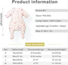 img 2 attached to Toddler Sleep Sleeve Wearable Blanket for Kids - Home Store in Nursery Bedding