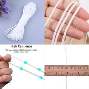 img 1 attached to 🧵 Crafting and Sewing Essential: Elastic Masks for Stretchy and Hanging Projects