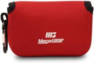 megagear ultra light neoprene camera case compatible with nikon coolpix w150 camera & photo and accessories logo
