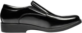 img 1 attached to 👞 Bruno Cambridge 05 Black Leather Loafers: Stylish Men's Shoes for Every Occasion