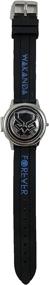 img 2 attached to 🐾 Optimized Marvel Black Panther LCD Watch with Rotating Spinner Dial