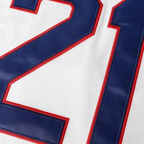 img 3 attached to 🏒 High-quality 1980 Miracle On Ice Team USA Hockey Jerseys - Featuring #17 Jack O'Callahan, #30 Jim Craig and #21 Mike Eruzione - Unique Stitched Design