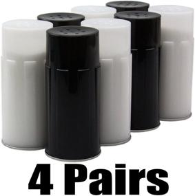 img 1 attached to 🧂 Avant Grub’s Disposable Salt & Pepper Shaker Bulk Pack: Color-Coded Drop-Safe Bottles for Restaurants. Wholesale Pricing for Weddings, Parties, Events, Celebrations & Galas