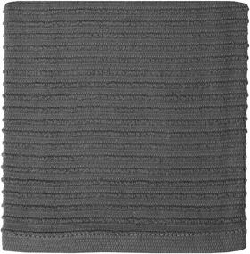 img 1 attached to MUkitchen Ridged Texture 100% Cotton Dishcloth Review: 12x12 Inches Platinum Cloth for Efficient Cleaning