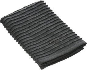img 2 attached to MUkitchen Ridged Texture 100% Cotton Dishcloth Review: 12x12 Inches Platinum Cloth for Efficient Cleaning