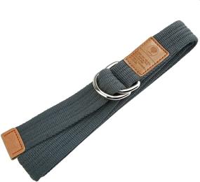 img 1 attached to 👖 Samtree Adjustable Canvas Military Buckle Men's Belt Accessories