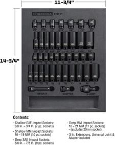 img 3 attached to 💪 Powerbuilt 949011 Master Impact Socket: Unleash Power and Precision for Any Project!