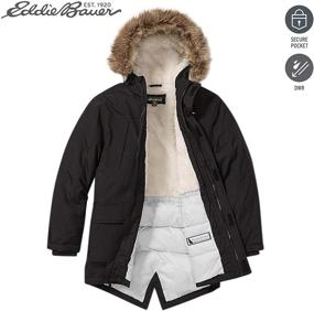 img 3 attached to Eddie Bauer Boys Parka Coat - Premium Boys' Clothing for Ultimate Warmth