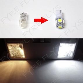 img 2 attached to 🚗✨ Fyre Flys 10 Piece White LED Interior Lights for 2011-2021 Hyundai Sonata: Brighten up your Ride with the 6000K 5050 Series SMD Package Kit and Install Tool