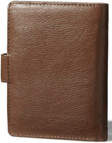 img 3 attached to Tabbed Men's Leather Architect Blocking Bifold Accessories