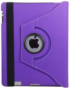 img 1 attached to iHome Type Series: Type Swivel for iPad mini, Purple - Enhanced Keyboard Case for Efficient Typing and Easy Viewing