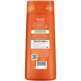 img 2 attached to 🌿 Garnier Fructis Damage Eraser Shampoo for Distressed and Damaged Hair, 22 fl. oz.