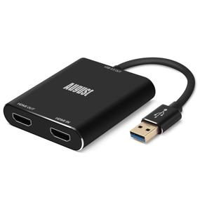 img 4 attached to 💻 HDMI Capture Card - August VGB500 USB 3.0 Full HD 1080p 60fps - Capture, Record and Stream PS4, Xbox One and Nintendo Switch on PC, Mac & Linux