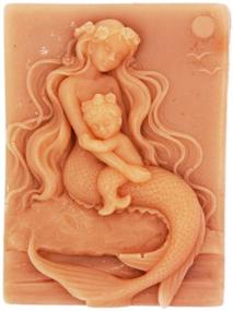 img 1 attached to Mermaid Silicone Handmade Craft Longzang