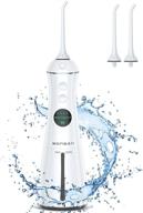 🚿 bonsen water pick teeth cleaner: rechargeable cordless portable dental oral irrigator - effective teeth cleaning, 6 modes, 300ml tank – ideal for home, travel, braces & bridges logo