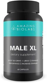 img 4 attached to 💪 MALE XL Enhanced Performance & Stamina Boost Dietary Supplement by Amazing Bio Labs