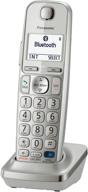 📞 panasonic cordless phone handset accessory for kx-tgd21xn/ kx-tgc21xs/ kx-tge27xs series cordless phone systems – kx-tgea20s (silver) logo