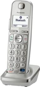 img 1 attached to 📞 Panasonic Cordless Phone Handset Accessory for KX-TGD21XN/ KX-TGC21XS/ KX-TGE27XS Series Cordless Phone Systems – KX-TGEA20S (Silver)