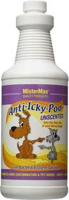 img 1 attached to 🚿 Powerful Quart Size: Mister Max Unscented Anti Icky Poo Odor Remover - Banish Odors Efficiently!