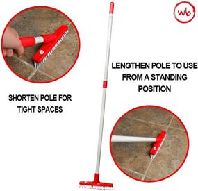 img 3 attached to Top-notch Double Wall Metal Grout Brush – Unbeatable Quality