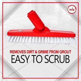 img 1 attached to Top-notch Double Wall Metal Grout Brush – Unbeatable Quality