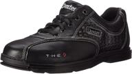 🎳 black dexter wide bowling shoes logo