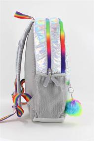 img 2 attached to Searock Elementary Lightweight Holographic Backpacks for Kids