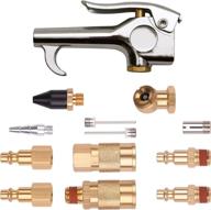 ✨ wynnsky 1/4" npt air blow gun, brass air accessory kit, compressor connect coupler/plug - 13 piece air tools set logo