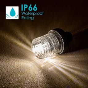 img 3 attached to ⛴️ 12-дюймовый LED морской навигационный огонь, круговой бортовой огонь - видимость на 3 морских мили, крепление на кормовой якорной огонь для рыбацкой лодки, яхты, понтонов - 12-24 В постоянного тока.
