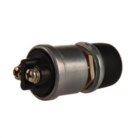 img 2 attached to 🚗 Yersul 12V 20A Horn Button Push Starter Switch: Weatherproof Rubber Cover, 2 Terminals – Ideal for Car, Boat, Track Switch, Horn, Engine Start