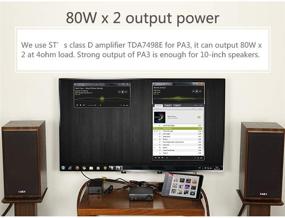 img 3 attached to 🔊 Enhance Your Audio Experience with the TOPPING PA3 Desktop HiFi Digital Amplifier in Black