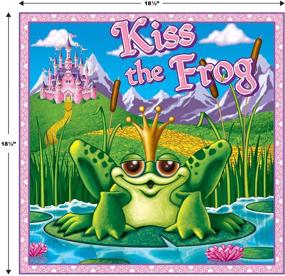 img 2 attached to 👄 Kiss The Frog Party Game - Mask & 12 Lips Included - Party Accessory (1 count) (1/Pkg) - Enhanced SEO