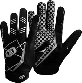 img 4 attached to Seibertron Pro 3.0 Elite Ultra-Stick Football Gloves for Youth and Adults - Sports Receiver Glove