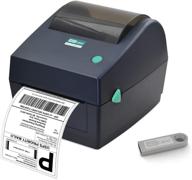 📦 hotlabel shipping label printer: efficient 4x6 thermal printer for logistics, packaging, and small businesses - compatible with ups, usps, amazon, and fedex - windows mac logo