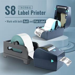 img 3 attached to 📦 HotLabel Shipping Label Printer: Efficient 4x6 Thermal Printer for Logistics, Packaging, and Small Businesses - Compatible with UPS, USPS, Amazon, and FedEx - Windows Mac