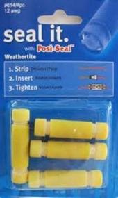 img 1 attached to Posi Products Posi Seal Weathertite Connectors 4 Pack