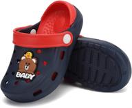 👟 toddler navy shoes boys' slippers sneakers showeru820sddx1 t via clogs & mules - children's логотип