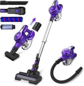 img 4 attached to 🧹 INSE S6 Lightweight Cordless Rechargeable Vacuum