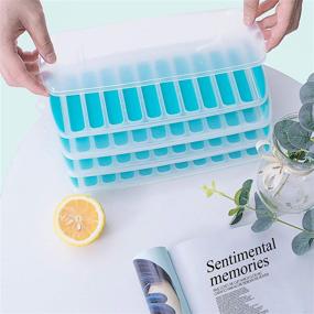 img 3 attached to 🧊 REFINED2 REFINED Linear Shaped Ice Cube Trays 2-Pack