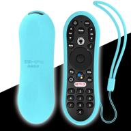 sikai silicone protective cover for tivo stream 4k remote shockproof anti-lost remote case holder for tivo stream 4k remote television & video logo