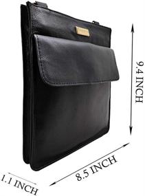 img 2 attached to Универсальная сумка через плечо: шикарная 👜 Сумка через плечо и кошелек унисекс.