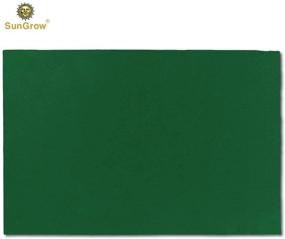 img 3 attached to 🦎 SunGrow 35” x 17” Reptile Mat - Terrarium Substrate Liner with 0.12" Thickness in Green Color