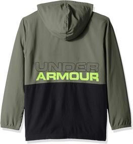 img 1 attached to Under Armour Phenom Charcoal Boys' Jacket: Stylish & Warm Jackets for Boys