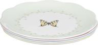 🌸 enhanced seo: lenox butterfly meadow dessert plates logo