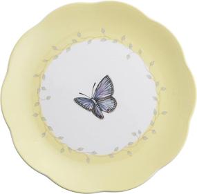 img 1 attached to 🌸 Enhanced SEO: Lenox Butterfly Meadow Dessert Plates