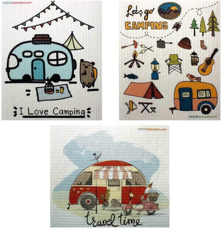 camping swedish dishcloths friendly replacement 로고