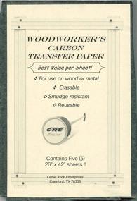 img 1 attached to Carbon Transfer Tracing Woodworking Patterns