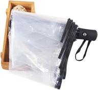 🌂 iuu transparent lightweight automatic folding umbrellas for folding umbrellas with umbrella weight considerations logo